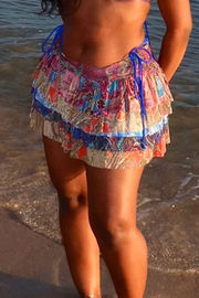 2000's Loose Skirt Mid Waist