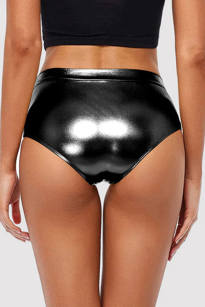 Solid Basic Skinny Mid Waist Conventional Solid Color Shorts