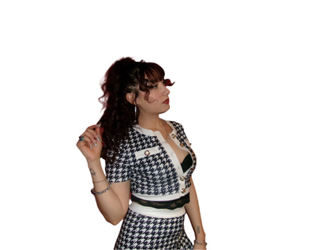 Classy but Baddie Two-Piece Short Sleeve