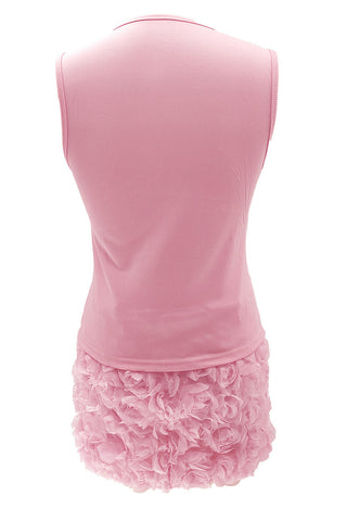 Keepin' It classy Two piece set Flower Skirt button up Top